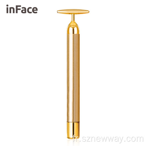 Xiaomi Inface MS3000 Gold Beauty Bar Massage plaqué or